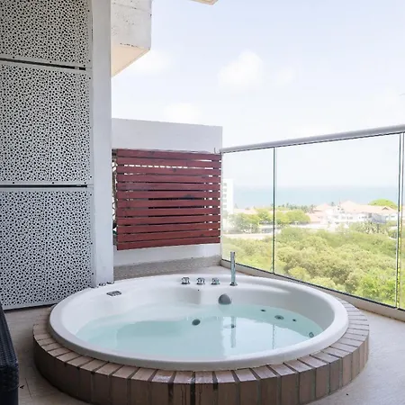 1 Junto Al Mar. Jacuzzi Privado Apartamento Cartagena